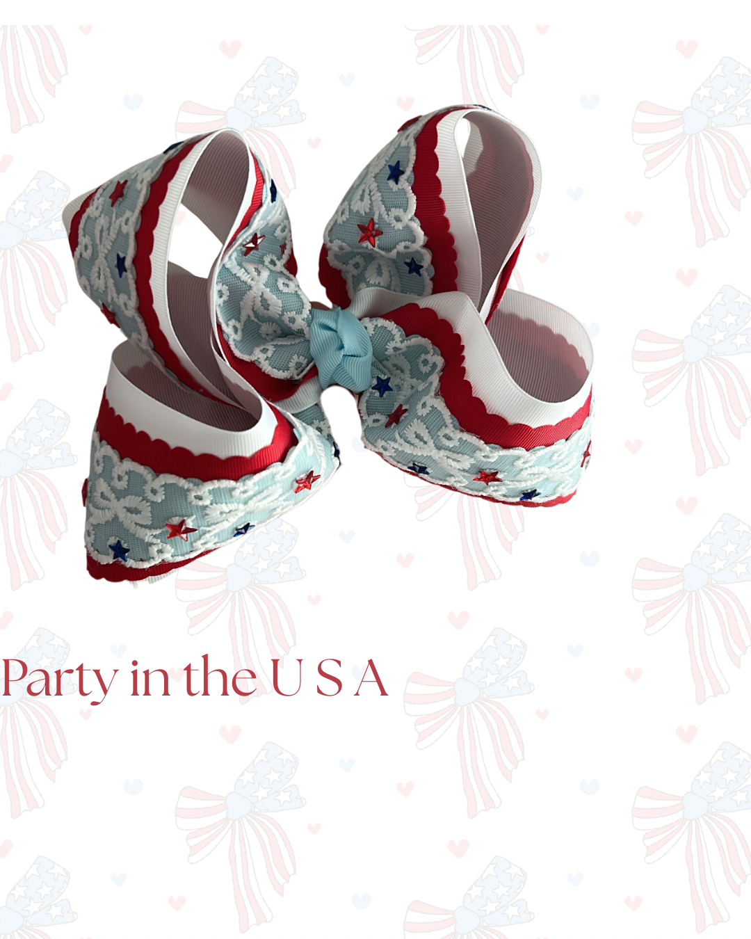 Party In USA PO bow