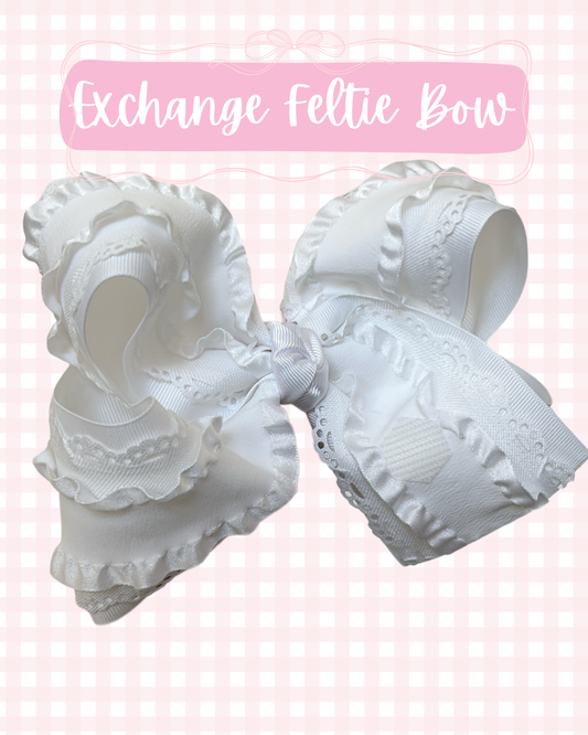 Interchangeable Feltie Bow