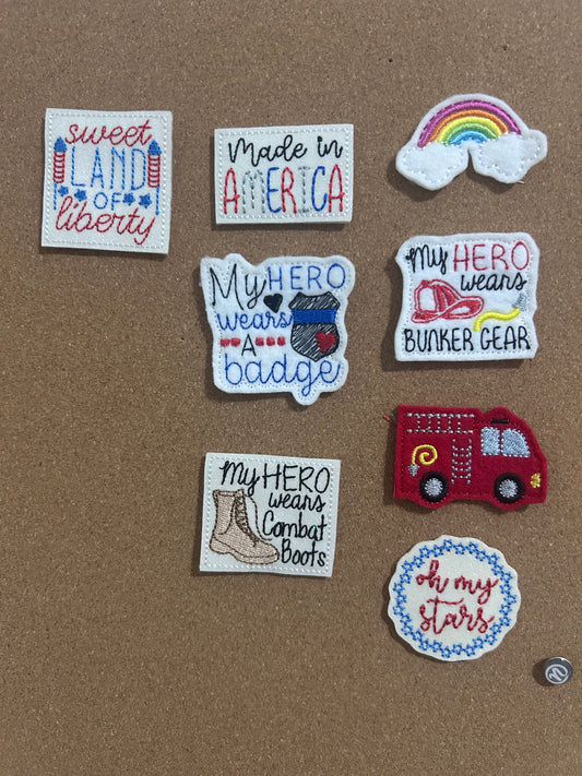 Interchangeable Bow clips