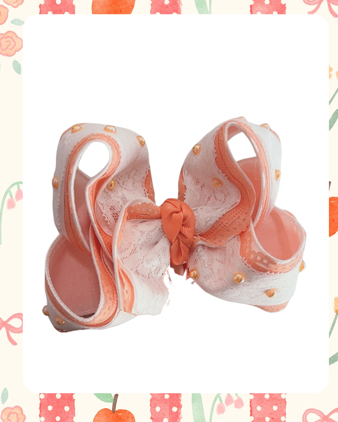 Just Peachy Bow