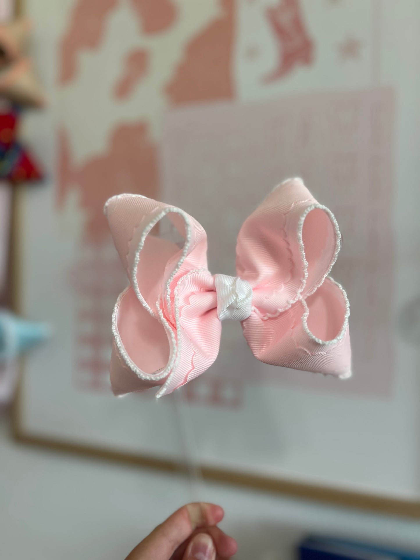 Summer Pinks 4 & 5” Bows