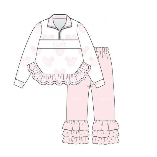 Pink Ears half-Zip Set - ETA Nov