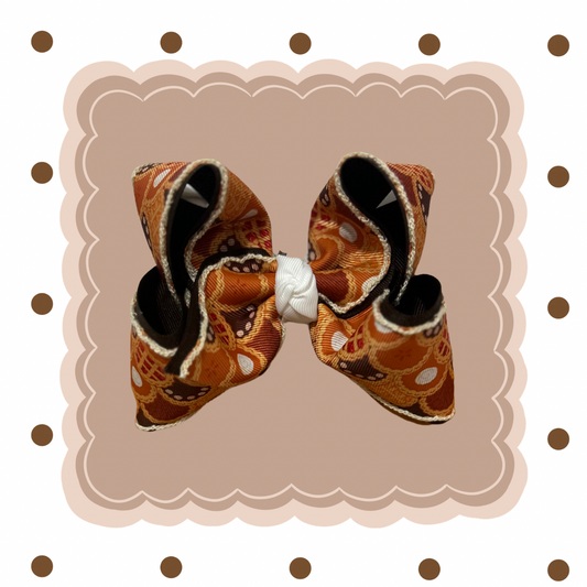 Thanksgiving Pies Bow