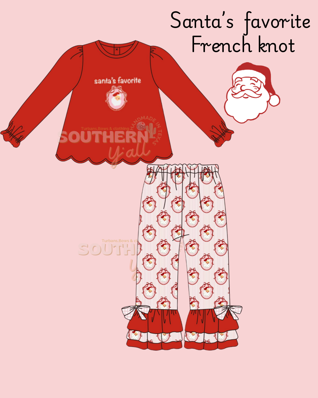 Santa’s Favorite Pants Set