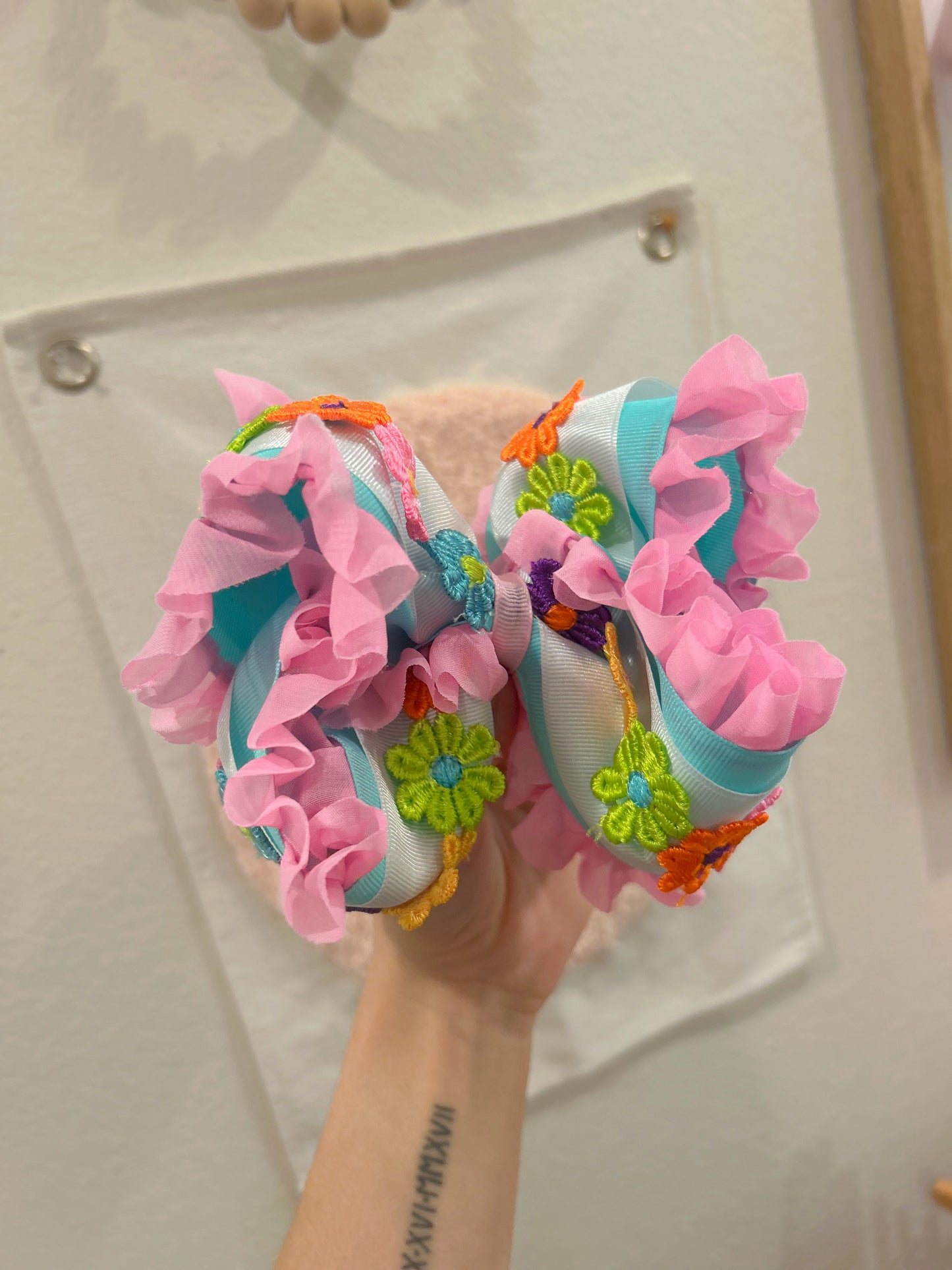 Flower Girl Summer Bow