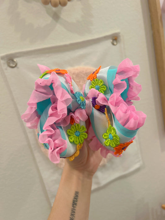 Flower Girl Summer Bow