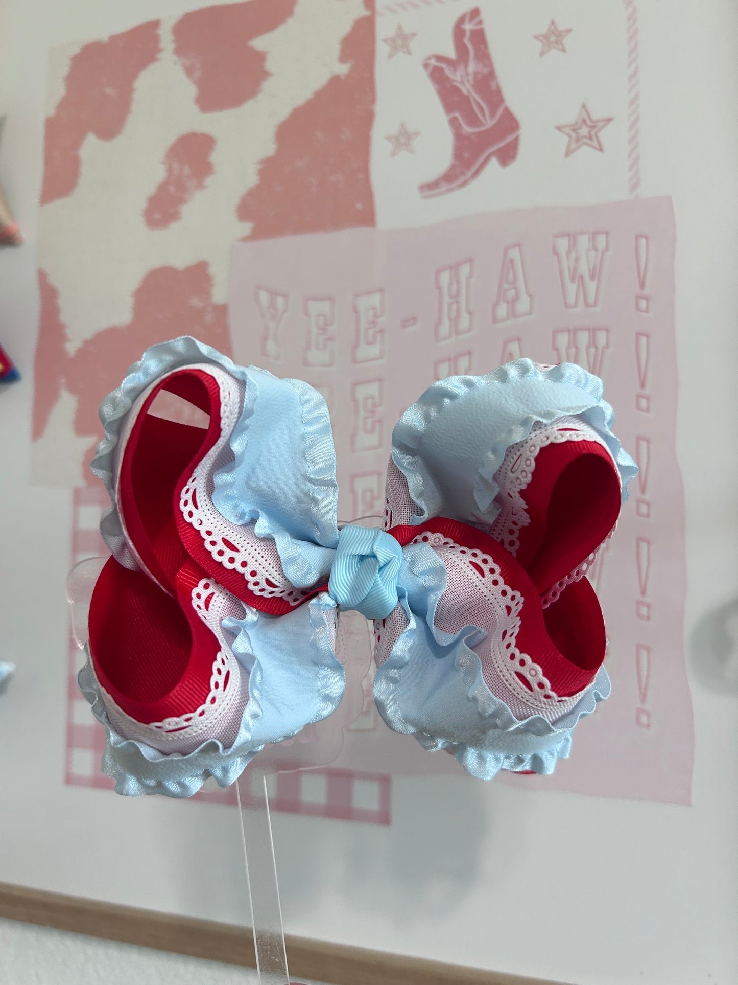 6” RW&B Bow