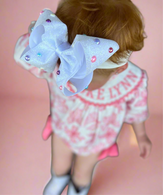 Glitter Girl Bow