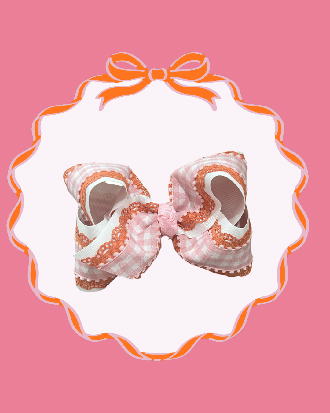 Pink October Bow- PreOrder